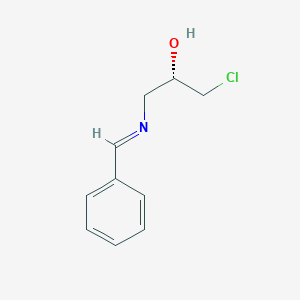 (S)-1-(Benzylideneamino)-3-chloropropan-2-ol
