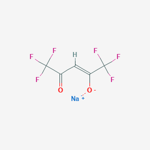 molecular formula C5HF6NaO2 B3325950 Sodium hexafluoroacetylacetonate CAS No. 22466-49-5