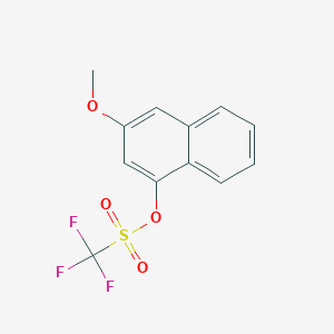 molecular formula C12H9F3O4S B3325996 3-Methoxynaphthalen-1-yl Trifluoromethanesulfonate CAS No. 226072-71-5