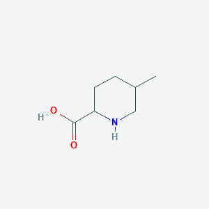 molecular formula C7H13NO2 B3326031 (2R,5R)-5-Methylpiperidine-2-carboxylic acid CAS No. 2287237-78-7