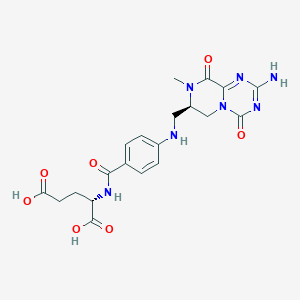 molecular formula C20H23N7O7 B3326086 (6R)-mefox CAS No. 2305206-68-0