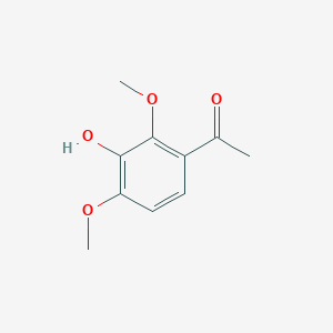molecular formula C10H12O4 B3326114 1-(3-Hydroxy-2,4-dimethoxyphenyl)ethanone CAS No. 23133-83-7