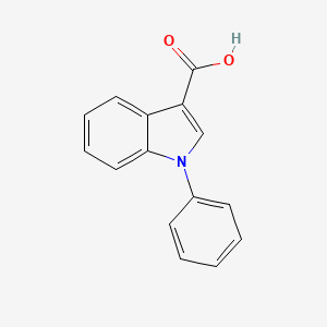 molecular formula C15H11NO2 B3326253 1-Phenyl-1H-indole-3-carboxylic acid CAS No. 244090-34-4