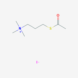 molecular formula C8H18INOS B3326269 [3-(Acetylthio)propyl](trimethyl)ammonium iodide CAS No. 24578-79-8
