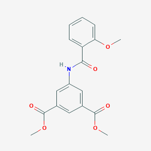 Dimethyl 5-[(2-methoxybenzoyl)amino]isophthalate