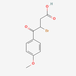 3-Bromo-4-(4-methoxy-phenyl)-4-oxo-butyric acid