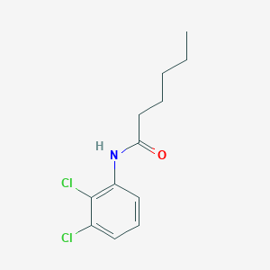 molecular formula C12H15Cl2NO B332638 N-(2,3-dichlorophenyl)hexanamide 