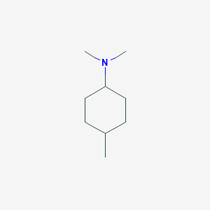 molecular formula C9H19N B3326412 trans-N,N,4-Trimethylcyclohexylamine CAS No. 2523-67-3