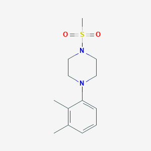 molecular formula C13H20N2O2S B332647 1-(2,3-Dimethylphenyl)-4-(methylsulfonyl)piperazine 
