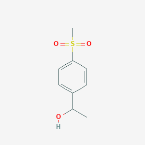 molecular formula C9H12O3S B3326490 1-(4-(Methylsulfonyl)phenyl)ethanol CAS No. 25888-99-7