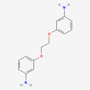 molecular formula C14H16N2O2 B3326496 1,2-Bis(m-aminophenoxy)ethane CAS No. 25940-46-9