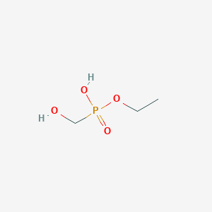 molecular formula C3H9O4P B3326522 Ethoxy(hydroxymethyl)phosphinic acid CAS No. 260252-89-9