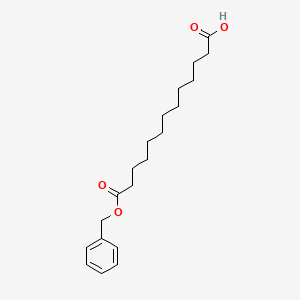 molecular formula C20H30O4 B3326538 13-(苯甲氧基)-13-氧代十三酸 CAS No. 261178-55-6