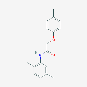 molecular formula C17H19NO2 B332658 N-(2,5-dimethylphenyl)-2-(4-methylphenoxy)acetamide 