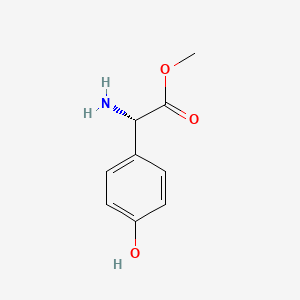 Methyl (2S)-2-amino-2-(4-hydroxyphenyl)acetate