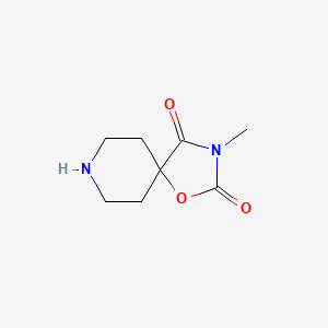 3-Methyl-1-oxa-3,8-diazaspiro[4.5]decane-2,4-dione