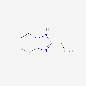molecular formula C8H12N2O B3326615 (4,5,6,7-tetrahydro-1H-benzoimidazol-2-yl)-methanol CAS No. 26751-30-4