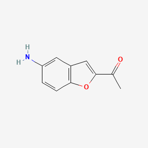 1-(5-Amino-1-benzofuran-2-yl)ethanone