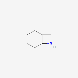 molecular formula C7H13N B3326711 7-Azabicyclo[4.2.0]octane CAS No. 278-36-4
