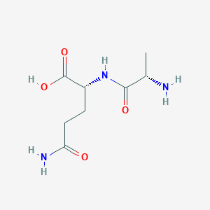molecular formula C8H15N3O4 B3326737 H-Ala-D-Gln-OH CAS No. 281660-34-2