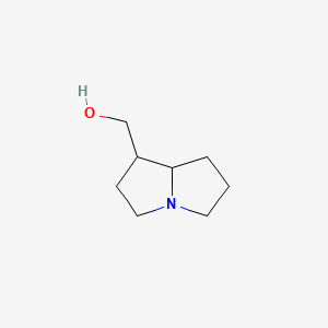 molecular formula C8H15NO B3326815 (六氢-1H-吡咯利津-1-基)甲醇 CAS No. 28639-18-1