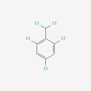molecular formula C7H3Cl5 B3326853 2,4,6-Trichlorobenzylidene dichloride CAS No. 28744-45-8