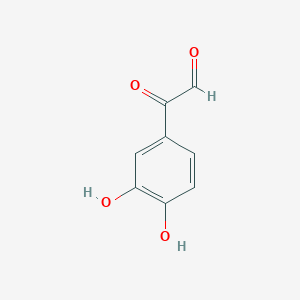 molecular formula C8H6O4 B3326895 3,4-二羟基苯基乙二醛 CAS No. 29477-55-2