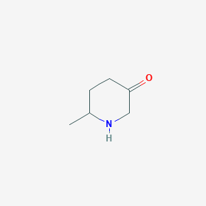 molecular formula C6H11NO B3326965 6-Methylpiperidin-3-one CAS No. 299182-31-3