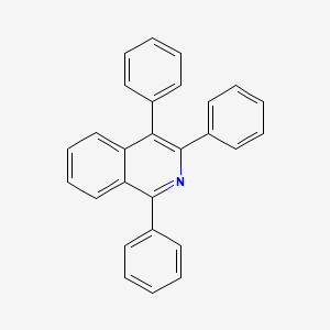 molecular formula C27H19N B3326984 1,3,4-Triphenylisoquinoline CAS No. 30081-56-2