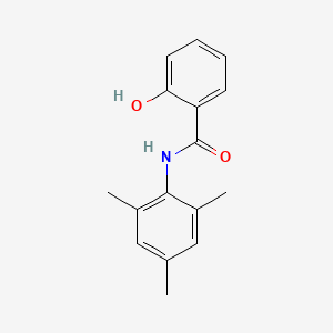 molecular formula C16H17NO2 B3327077 2-Hydroxy-n-mesitylbenzamide CAS No. 312503-21-2