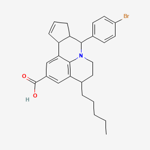 molecular formula C27H30BrNO2 B3327081 C27H30BrNO2 CAS No. 312713-60-3