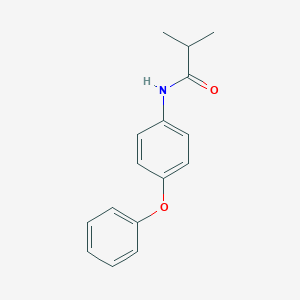 molecular formula C16H17NO2 B332711 2-methyl-N-(4-phenoxyphenyl)propanamide 