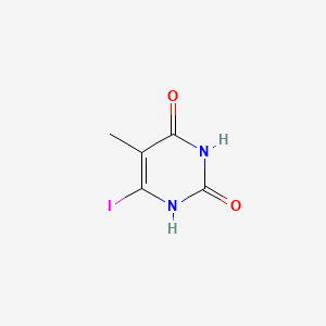 molecular formula C5H5IN2O2 B3327131 6-碘胸腺嘧啶 CAS No. 31458-38-5