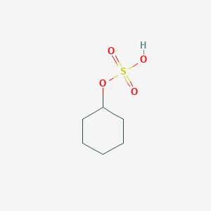 molecular formula C6H12O4S B3327217 环己基硫酸氢盐 CAS No. 3233-51-0