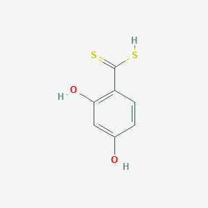 molecular formula C7H6O2S2 B3327218 Benzenecarbodithioic acid, 2,4-dihydroxy- CAS No. 32361-58-3