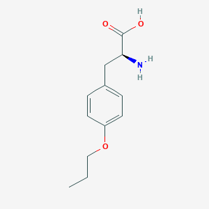 molecular formula C12H17NO3 B3327266 O-Propyl-L-tyrosine CAS No. 32795-53-2