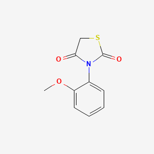 3-(2-Methoxyphenyl)-1,3-thiazolidine-2,4-dione