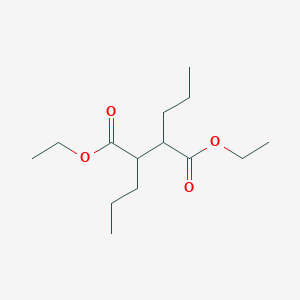 molecular formula C14H26O4 B3327285 Diethyl 2,3-dipropylsuccinate CAS No. 32884-99-4