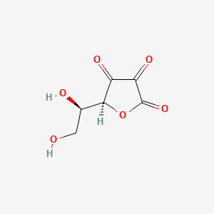 molecular formula C6H6O6 B3327311 D-Dehydroascorbic acid CAS No. 33124-69-5