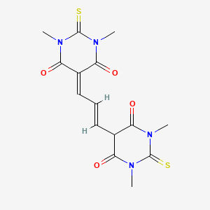 molecular formula C15H16N4O4S2 B3327314 DiSBAC1(3) CAS No. 3316-73-2