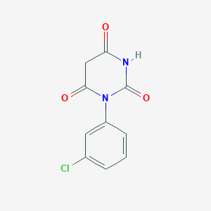 molecular formula C10H7ClN2O3 B3327372 1-(3-Chloro-phenyl)-pyrimidine-2,4,6-trione CAS No. 337472-22-7