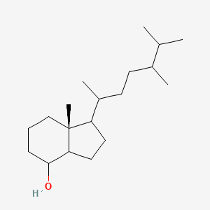 (1R,3aR,7aR)-1-((2R,5S)-5,6-dimethylheptan-2-yl)-7a-methyloctahydro-1H-inden-4-ol