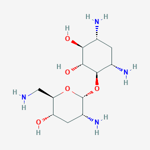 molecular formula C12H26N4O5 B3327395 Nebramine CAS No. 34051-04-2