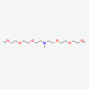 molecular formula C13H29NO6 B3327420 N-Me-N-bis(PEG2-OH) CAS No. 342818-95-5
