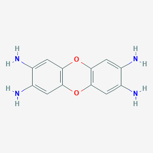 molecular formula C12H12N4O2 B3327427 2,3,7,8-Tetraaminodibenzo-p-dioxin CAS No. 34294-67-2