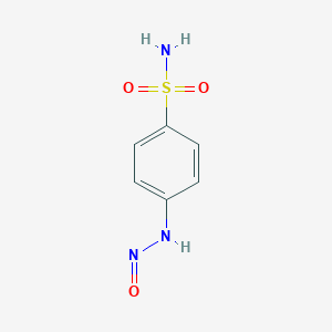 molecular formula C6H7N3O3S B3327441 4-(Nitrosoamino)benzenesulfonamide CAS No. 343853-74-7