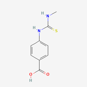 4-{[(Methylamino)carbonothioyl]amino}benzoic acid