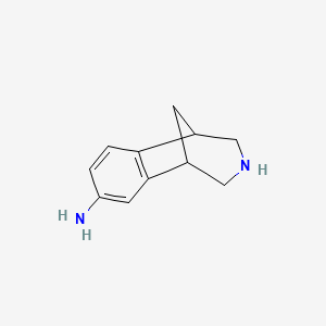 1,5-Methano-1H-3-benzazepin-7-amine, 2,3,4,5-tetrahydro-