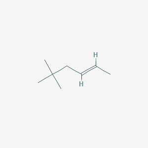 molecular formula C8H16 B3327663 5,5-二甲基-2-己烯 CAS No. 36382-10-2