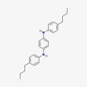 molecular formula C26H32N2 B3327719 N1,N4-Bis(4-butylphenyl)benzene-1,4-diamine CAS No. 372200-88-9